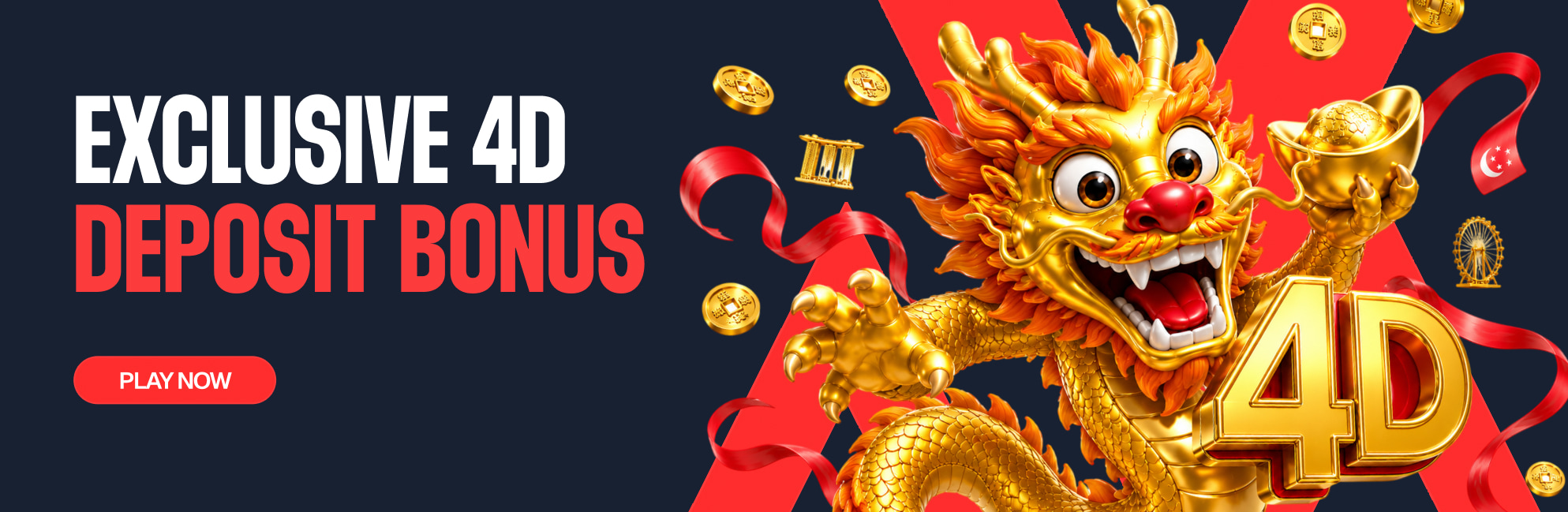 Exclusive 4D Deposit Bonus